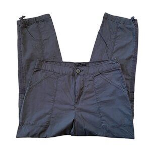 Social Standard by Sanctuary women's size S gray cargo pants button zip closure